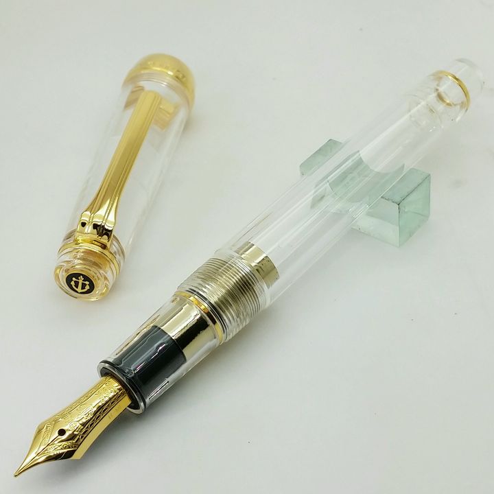 鋼筆工作室 SAILOR 寫樂 Professional Gear (PG)14K鋼筆 透明金夾01.jpg