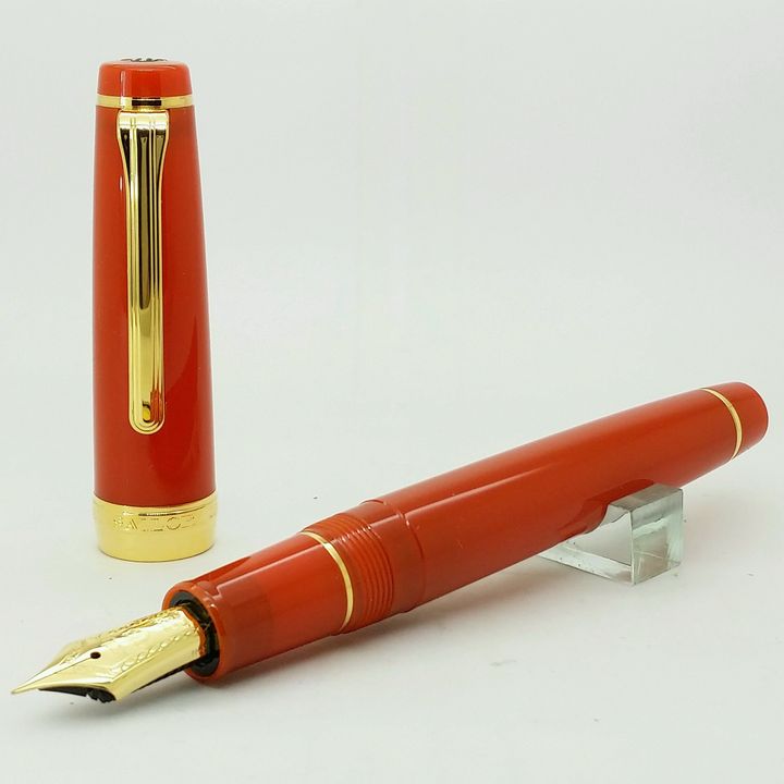 鋼筆工作室寫樂 Professional gear (PG) 21K金尖 鋼筆 海外限定 火01.jpg