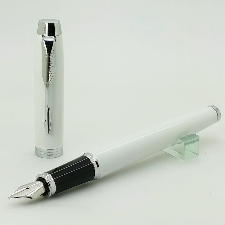 鋼筆工作室 Parker 派克 鋼筆 IM經典系列 鋼筆 白夾白桿