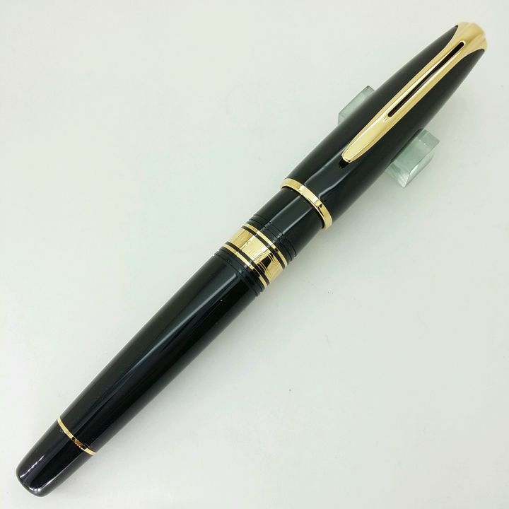 鋼筆工作室 法國 Waterman 水人 查理斯登黑桿金夾鋼筆.jpg