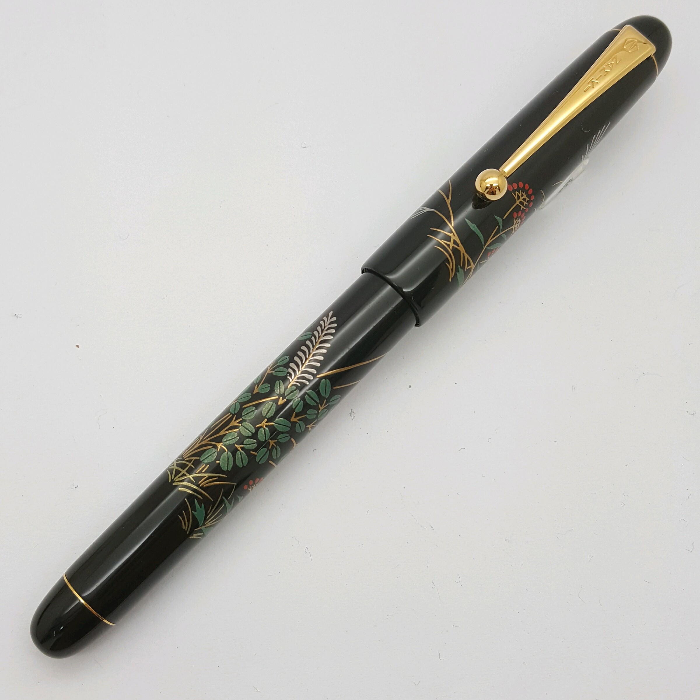 日本NAMIKI 14K金鋼筆平蒔繪草– 鋼筆工作室(日本鋼筆專賣店)