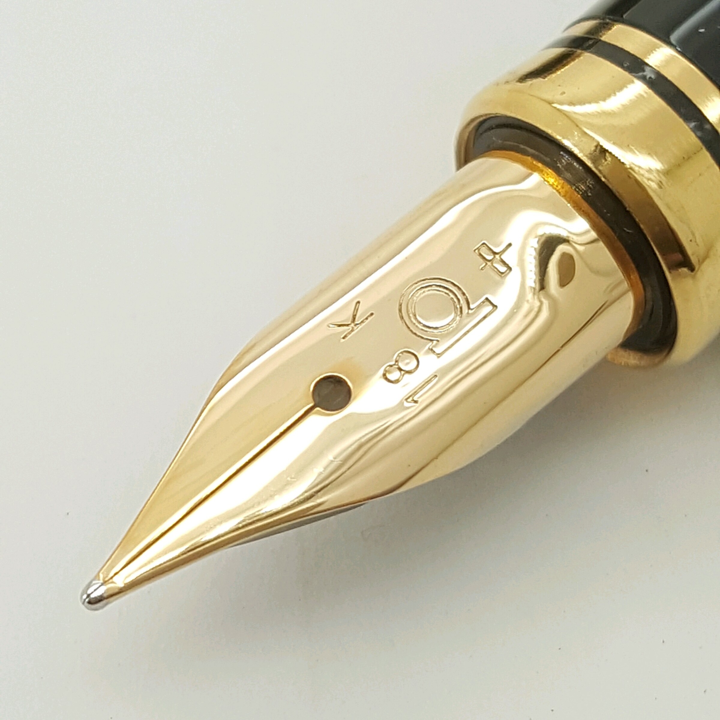 新品 高級筆 日成堂謹製 筆　鳳光天 日本Platinum白金18K金金沢箔鋼筆赤富士– 鋼筆工作室(日本鋼筆