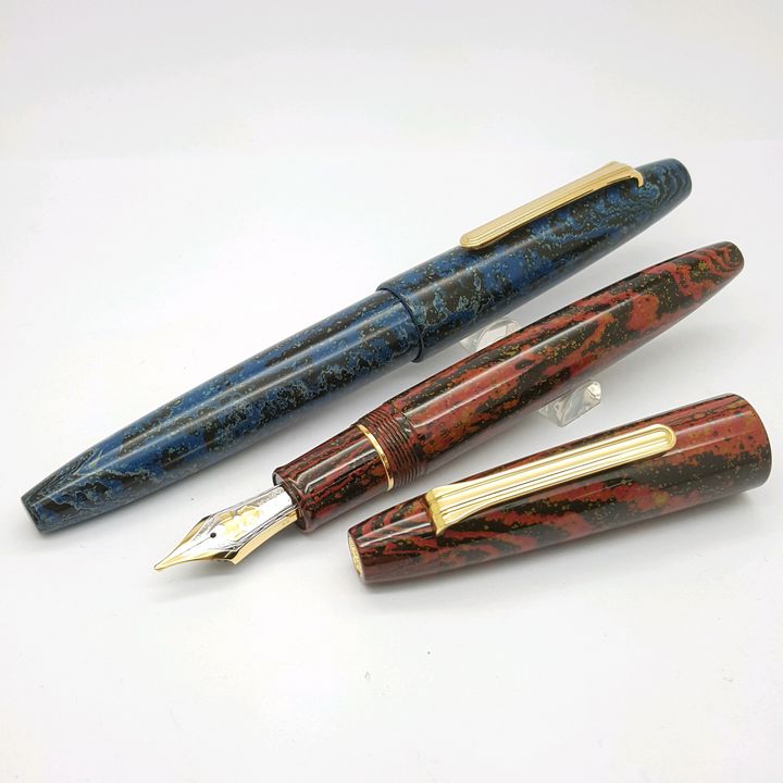 日本Sailor寫樂筆王長刀研 海波、紅炎鋼筆