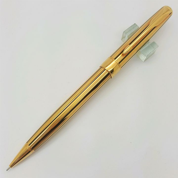 鋼筆工作室 Parker 派克 SONNET商籟系列 雅典14K金直條紋 鉛筆