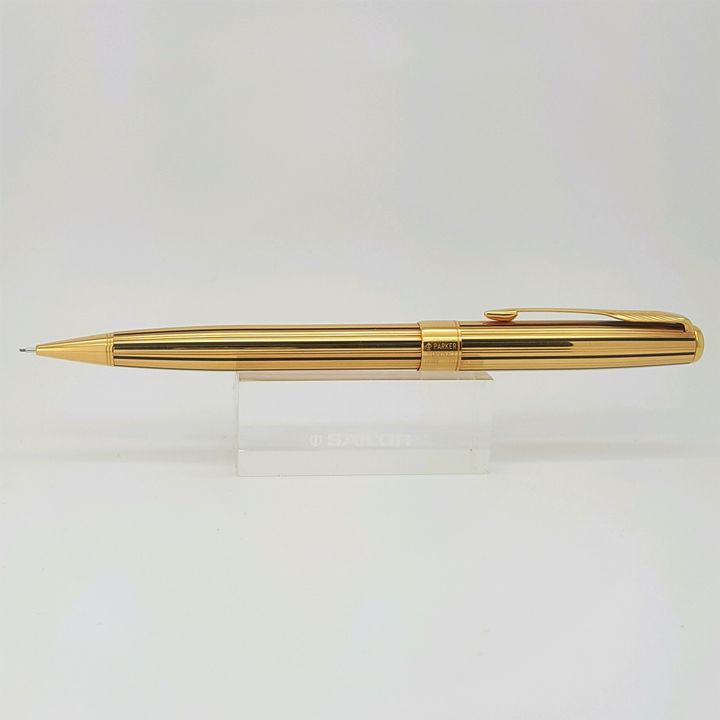 鋼筆工作室 Parker 派克 SONNET商籟系列 雅典14K金直條紋 鉛筆