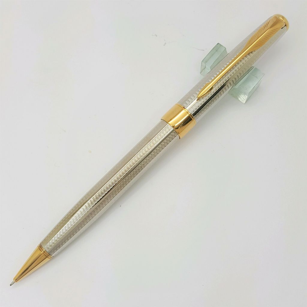 鋼筆工作室 Parker 派克 SONNET商籟系列 銀色壓花桿 鉛筆