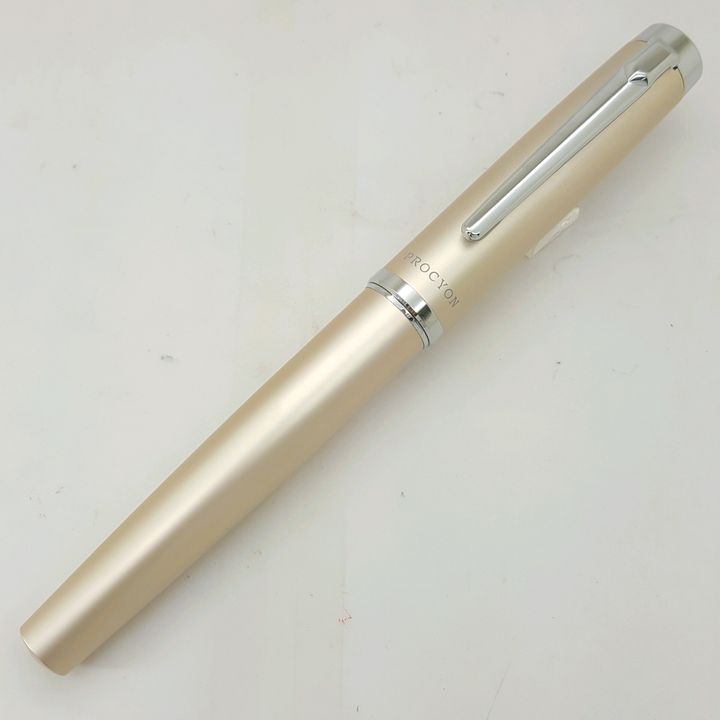 鋼筆工作室 日本 白金牌 南河三 鋼筆 香檳金色