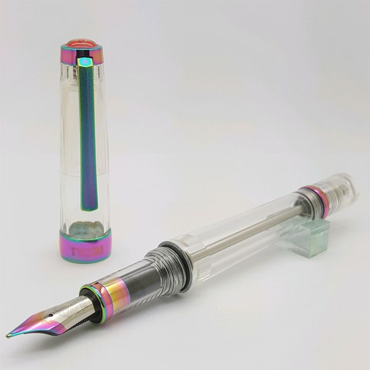 台灣 TWSBI三文堂 VAC 700R 負壓上墨鋼筆 彩虹
