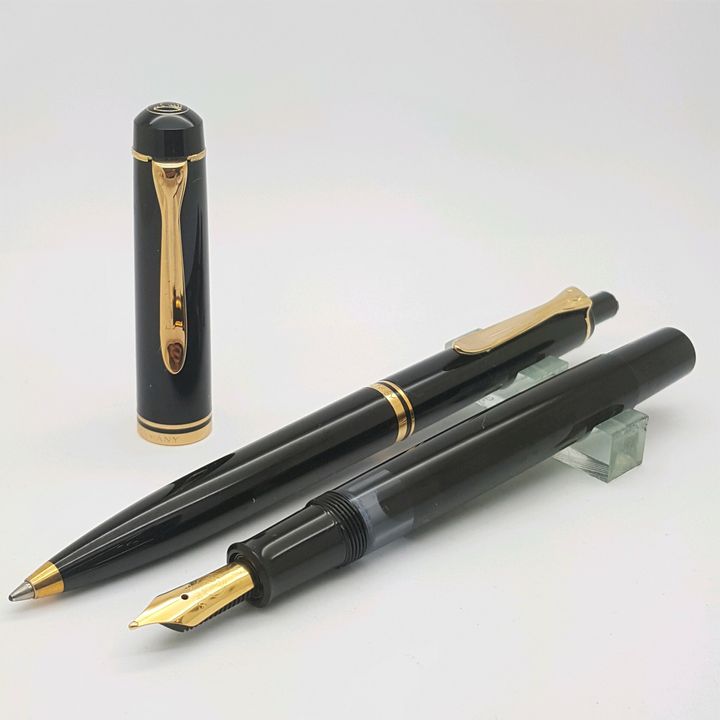 Pelikan 百利金 雕刻頂 M200 活塞上墨鋼筆
