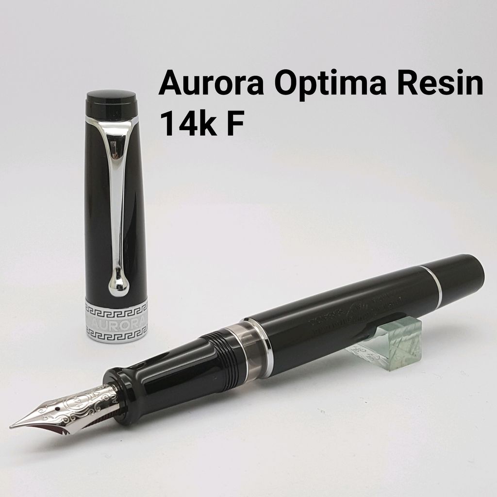 鋼筆工作室 義大利 AURORA OPTIMA RESIN 活塞上墨鋼筆