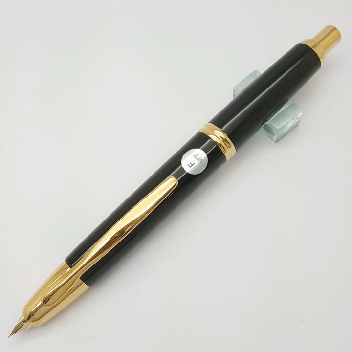 鋼筆工作室 日本 百樂 按壓式鋼筆 CAPLESS 黑桿金夾