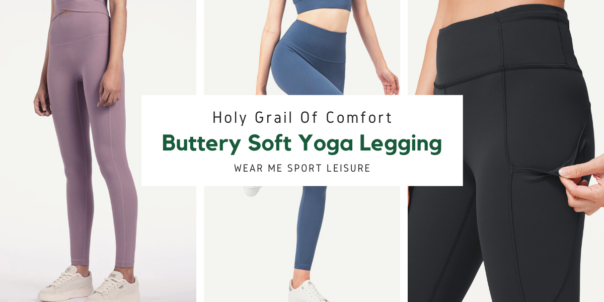 Buttery Soft High Waisted Yoga Legging (Classic Black) – WEAR ME Sport &  Leisure