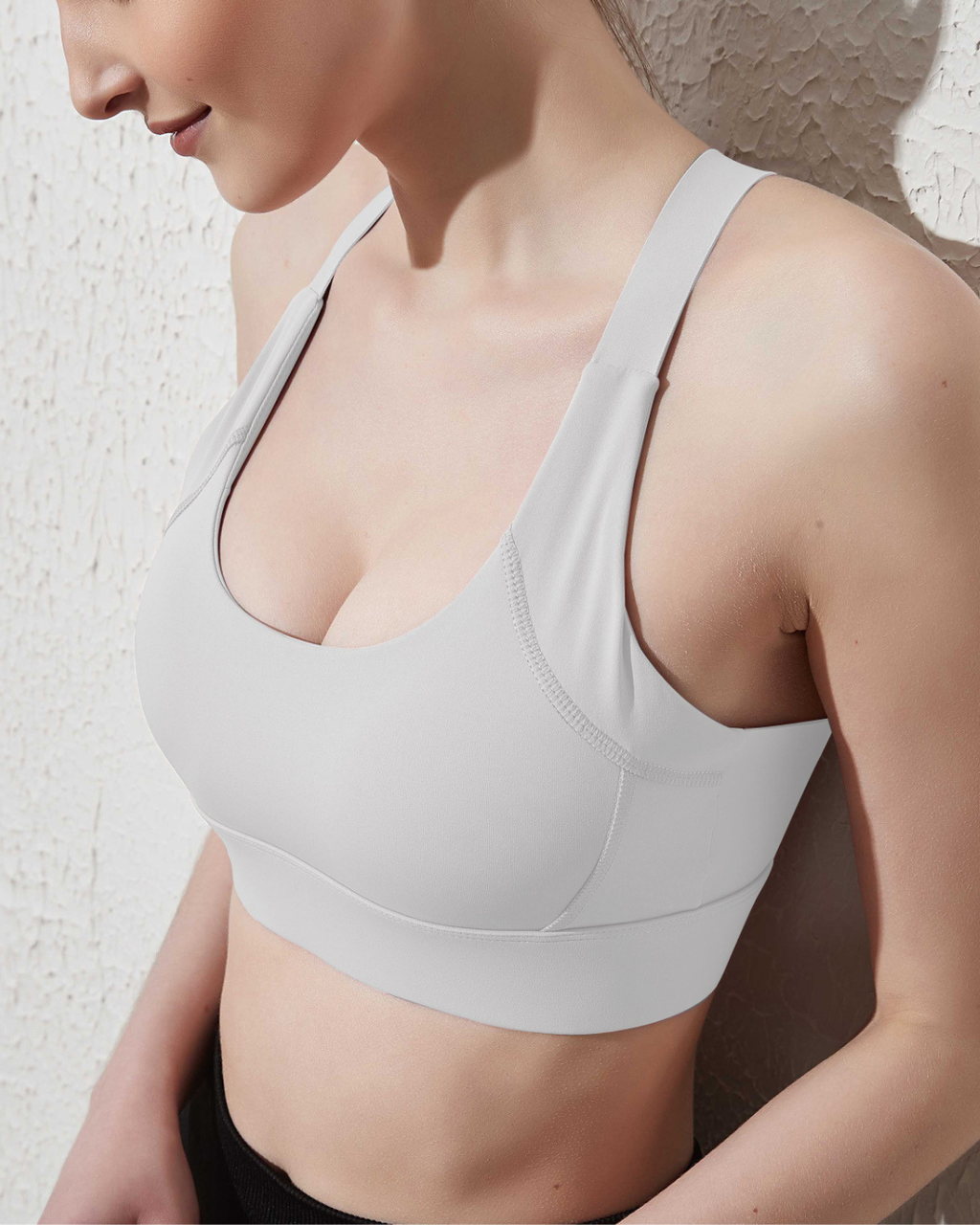 Energy Zone White Plus Cross Back Sports Bra  Clothes design, Outfit  inspo, Sports bra shop