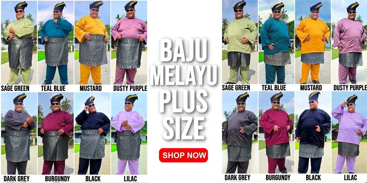 Baju Melayu Plus Size | BIG PLAYER CLOTHING