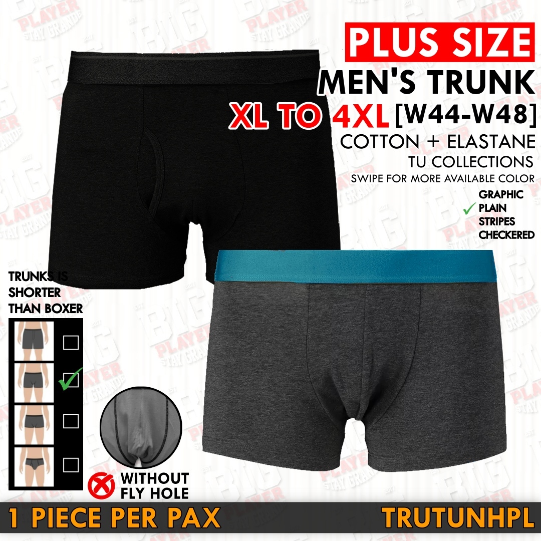 XL-4XL TRUNK TU PLAIN NO HOLE