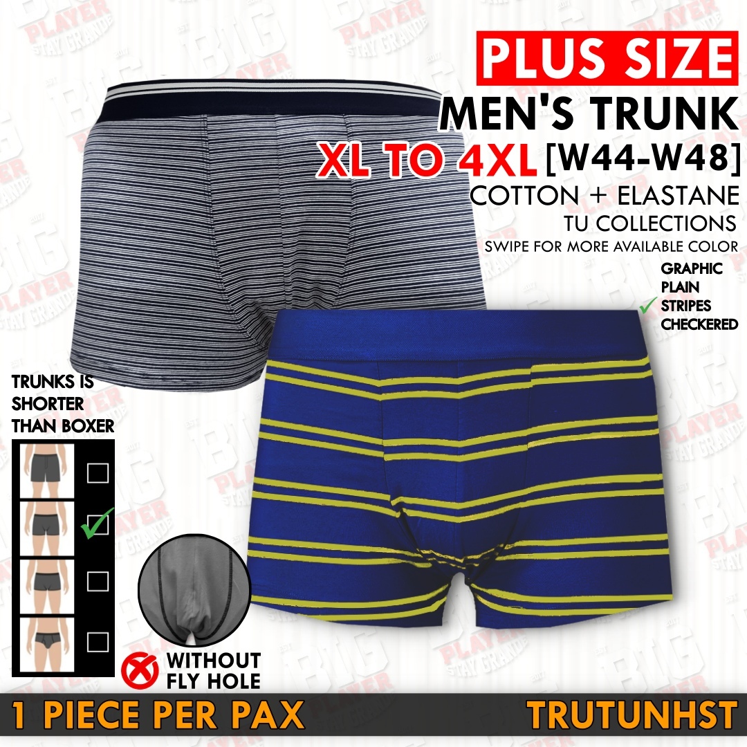 XL-4XL TRUNK TU STRIPES NO HOLE