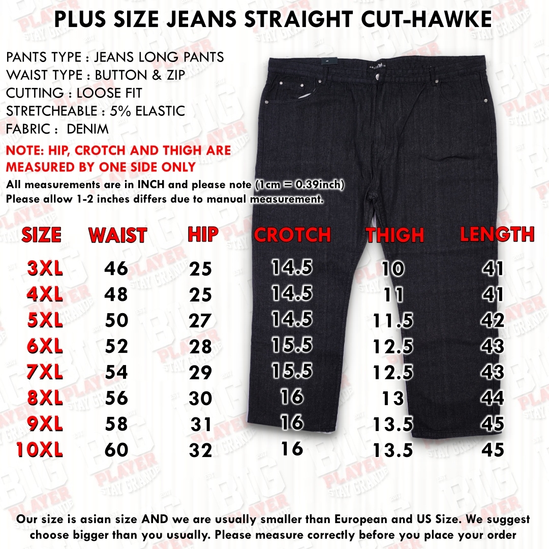 JEANS STRAIGHT CUT HAWKE CO