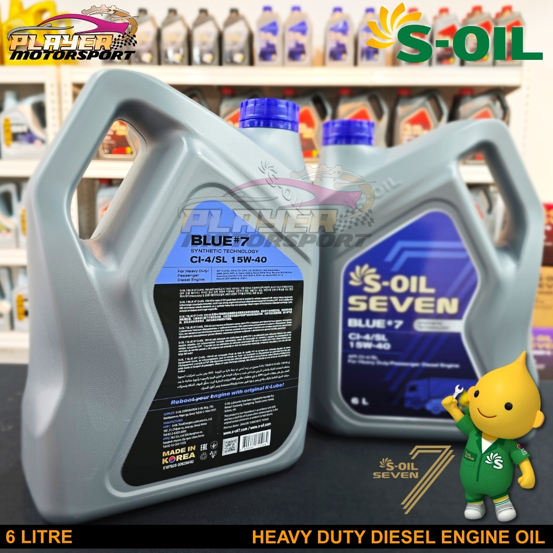 2. BLUE#7 15W-40 6 LITRE
