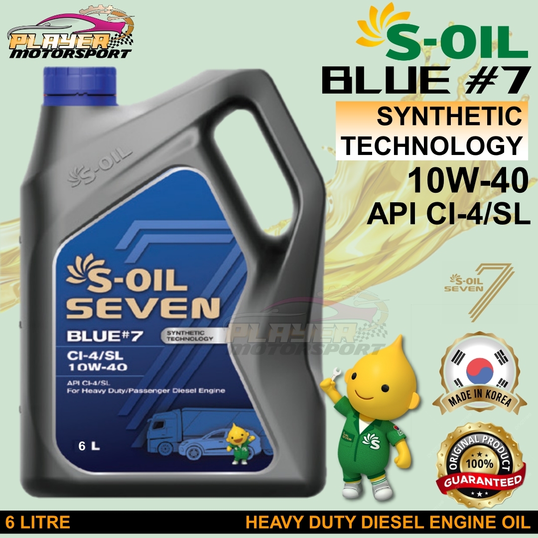 _BLUE#7 10W-40 6 LITRE