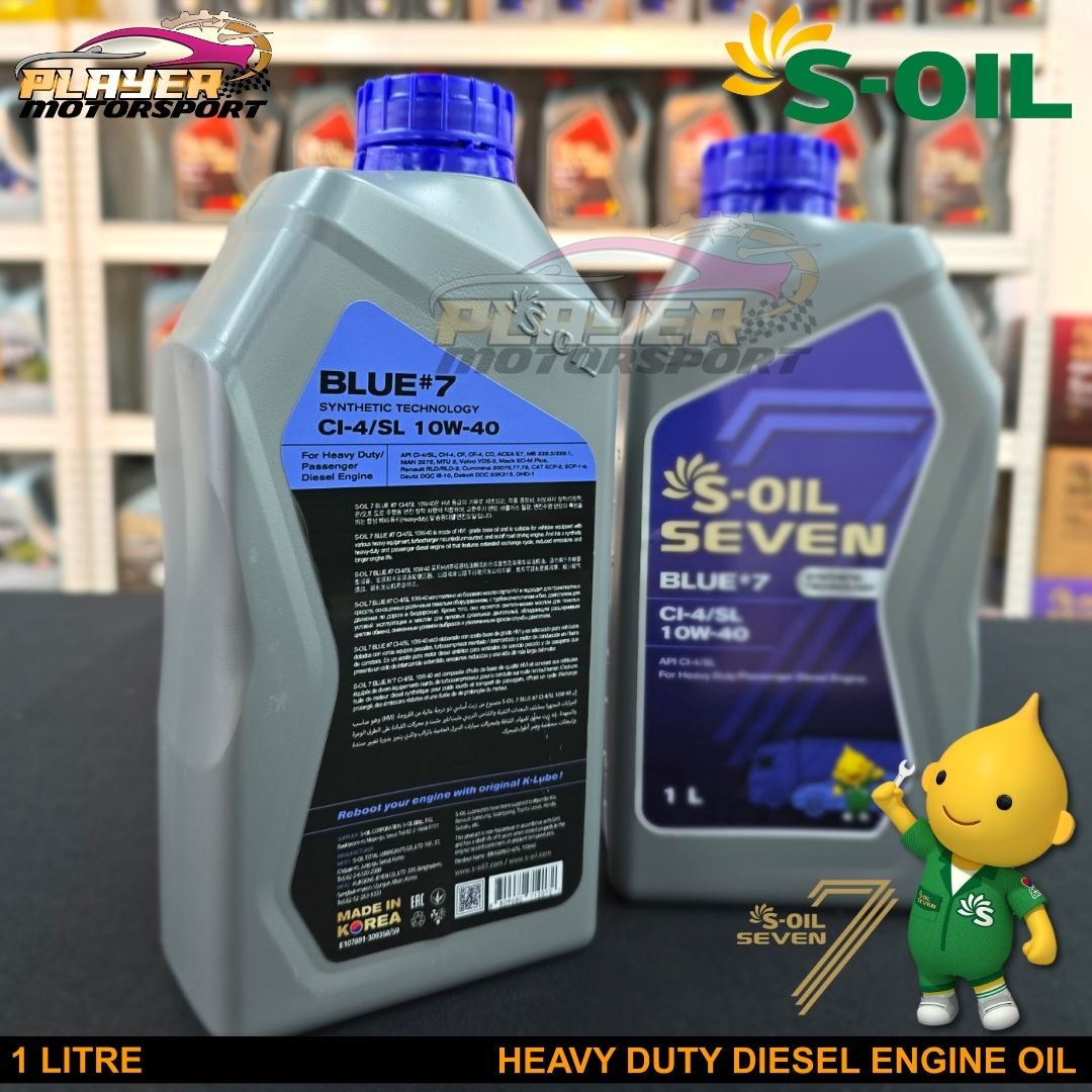 2. BLUE#7 10W-40 1LITRE