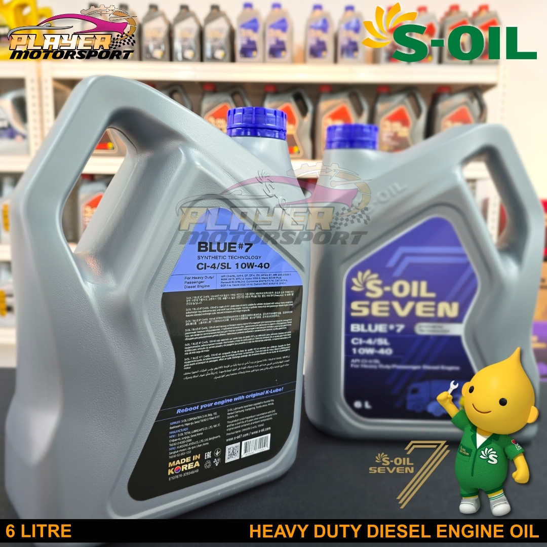 2. BLUE#7 10W-40 6 LITRE