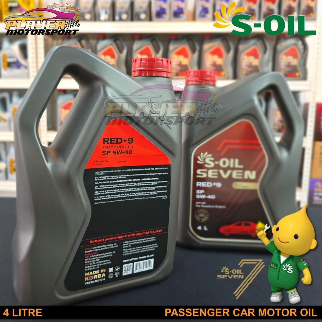 3. RED#9 5W-40 4L