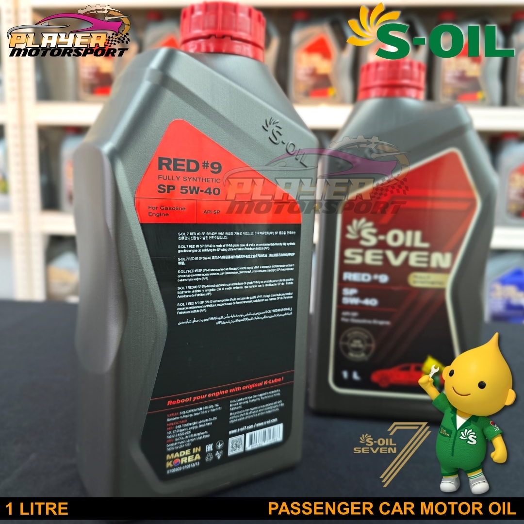 3. RED#9 5W-40-1 LITRE