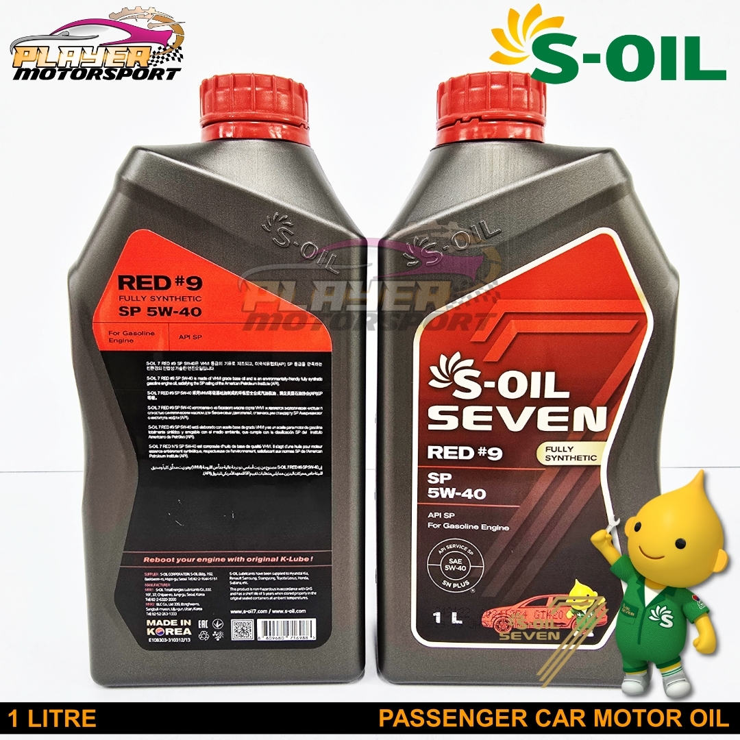 2. RED#9 5W-40-1 LITRE