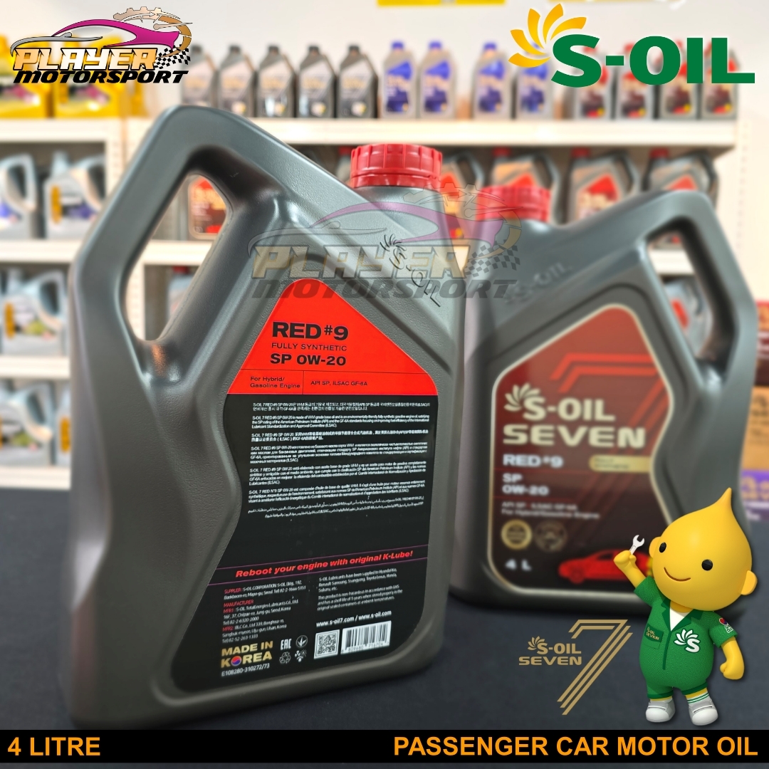 3. RED#9 0W-20 4L
