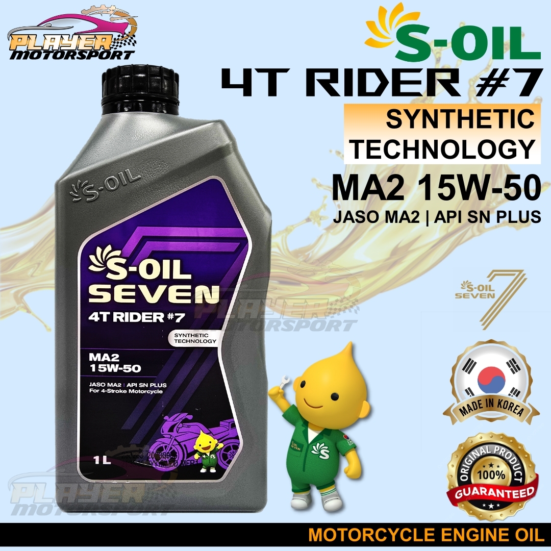 1. RIDER #7 15W-50