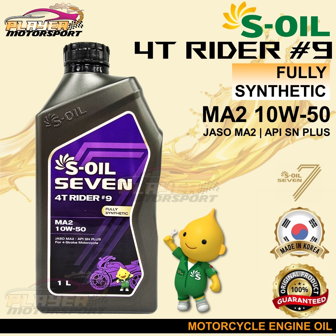 1. RIDER #9 MA2 10W-50