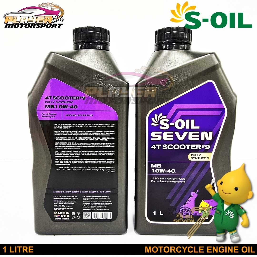 1. SCOOTER #9 MB 10W-40 PIC 1