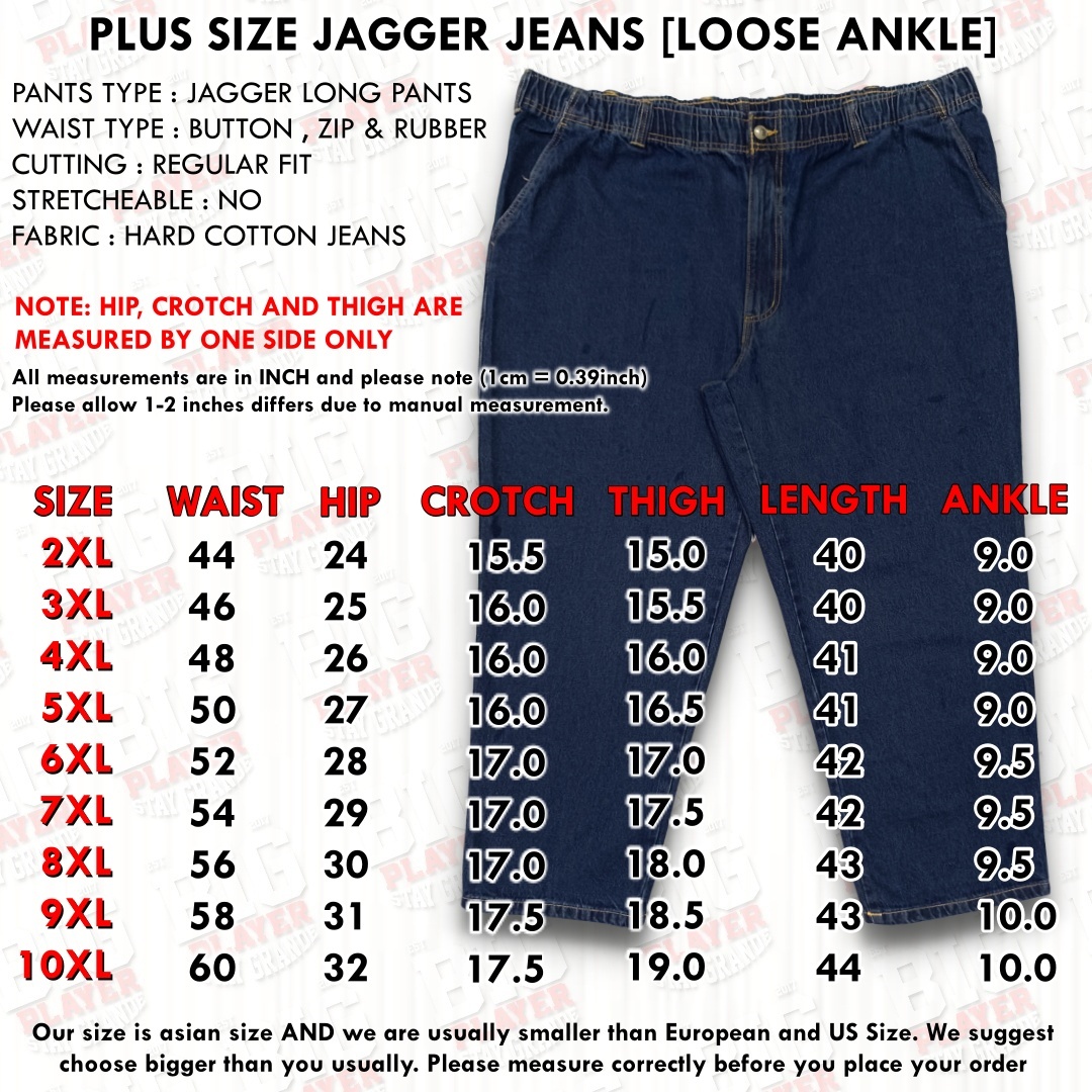 JAGGER JEANS LOOSE ANKLE