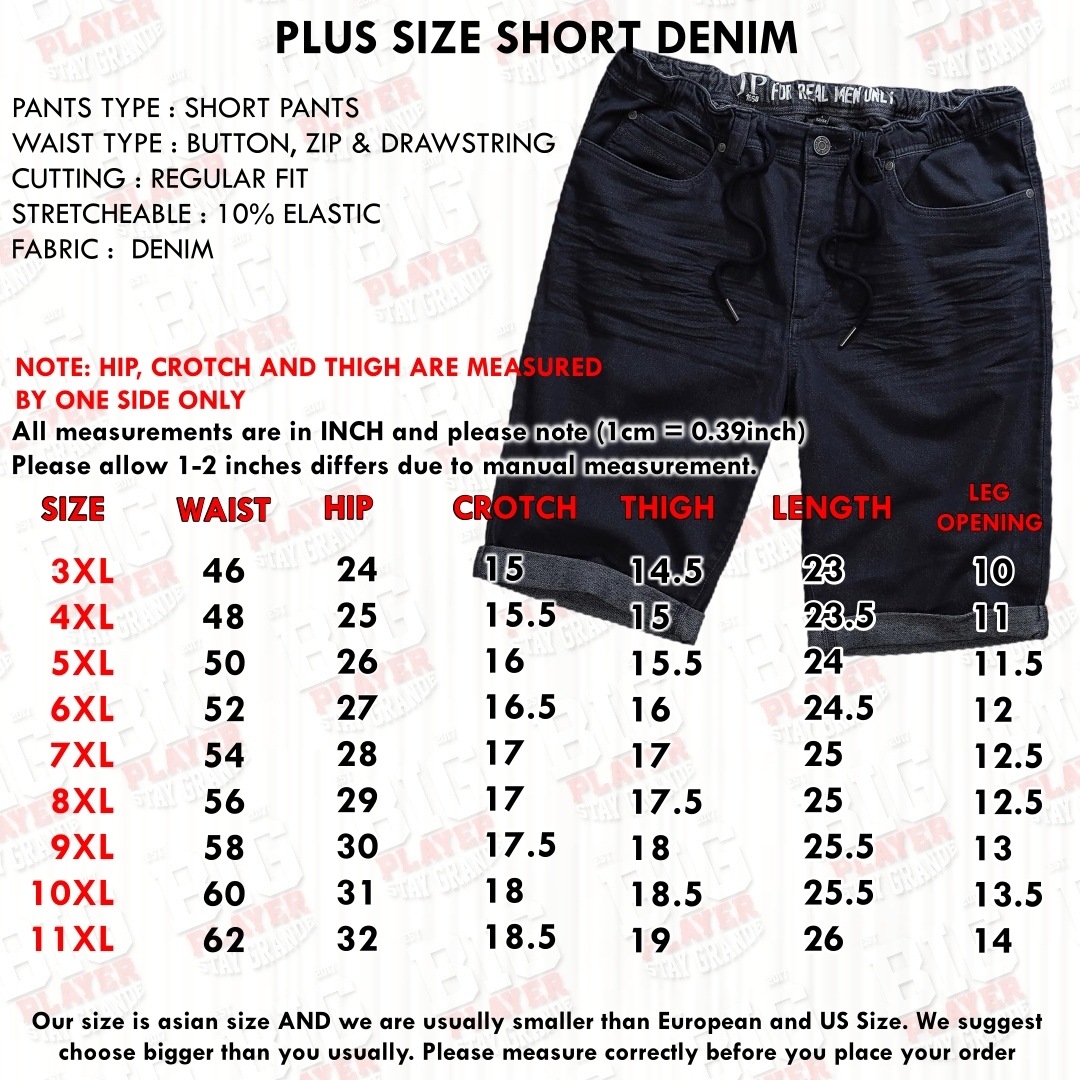 SHORT DENIM BRAND JP