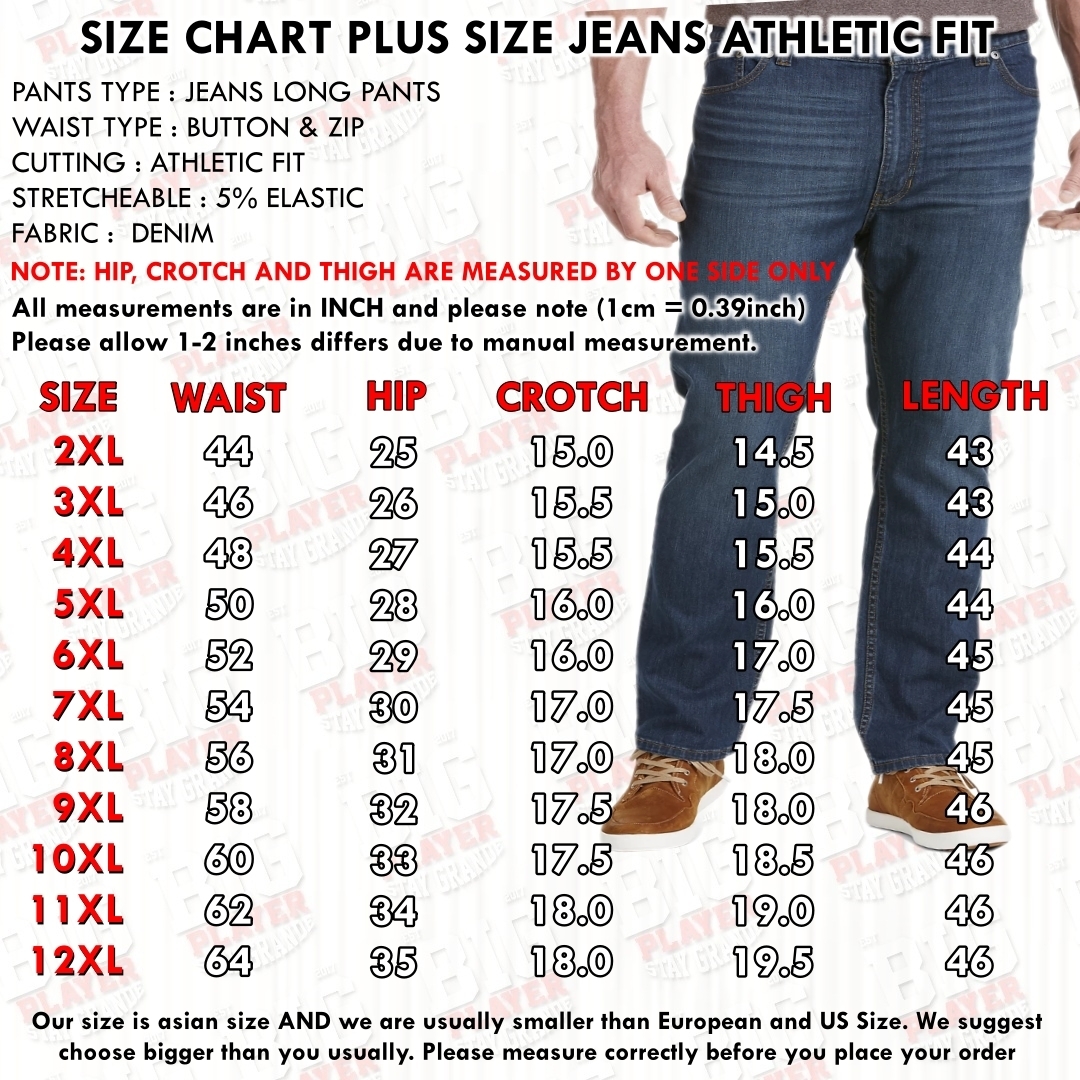 JEANS ATHLETIC FIT TN