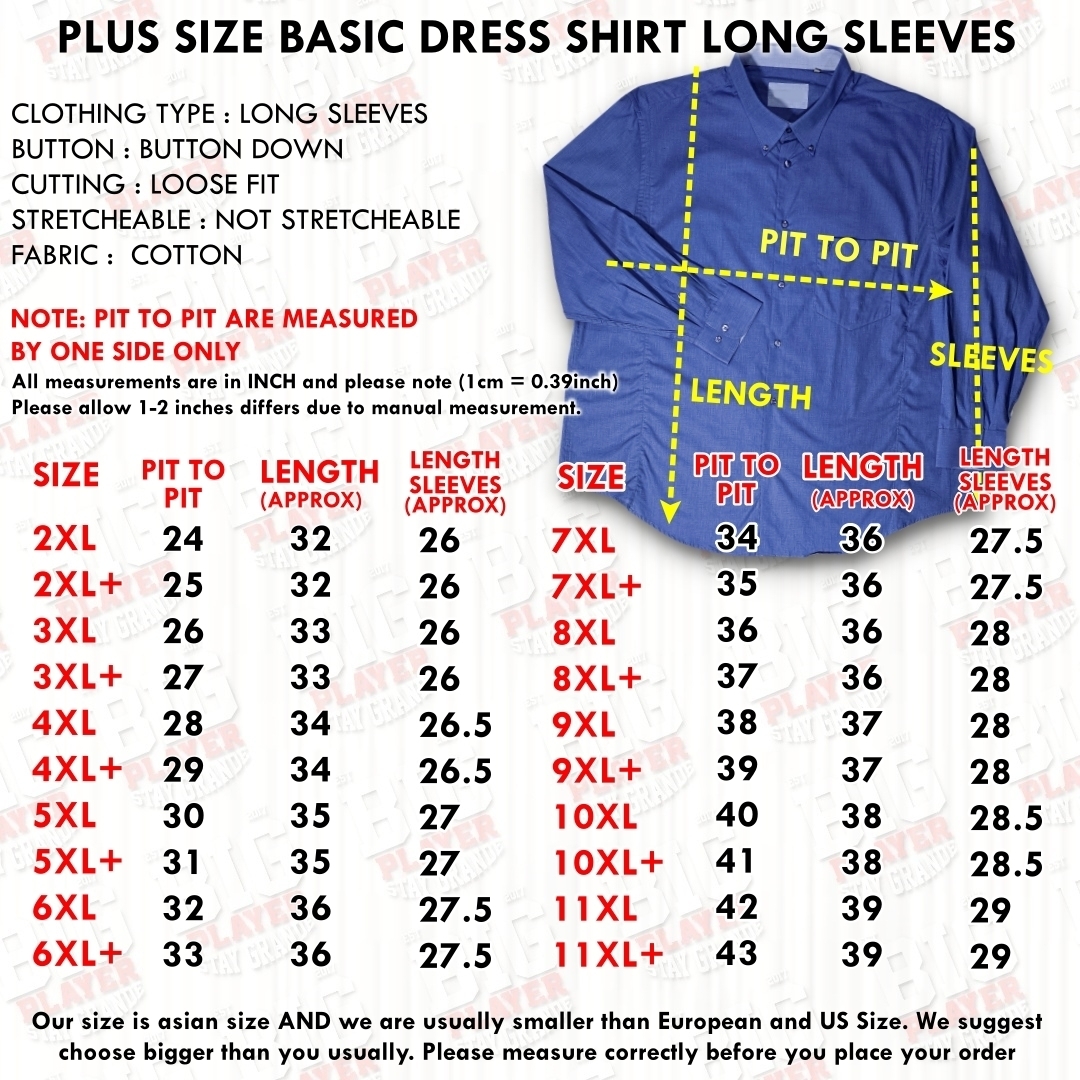 BASIC ALL-KEMEJA LONG