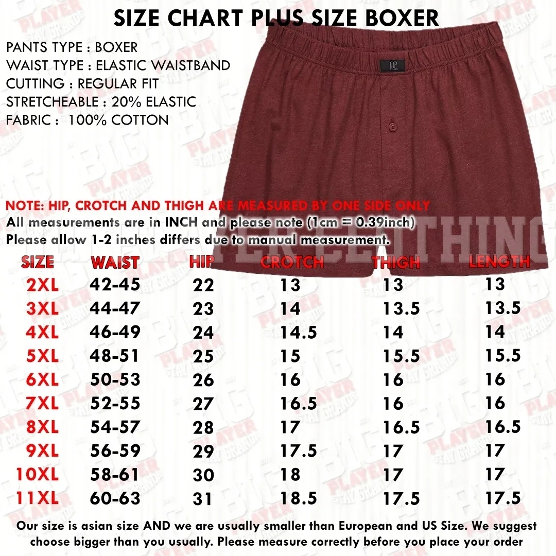 6. SIZE CHART
