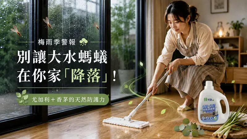 【梅雨季防蟲】5月大水螞蟻（白蟻）成群飛入室內？教你 3 招天然防護，讓家裡不再成為白蟻窩