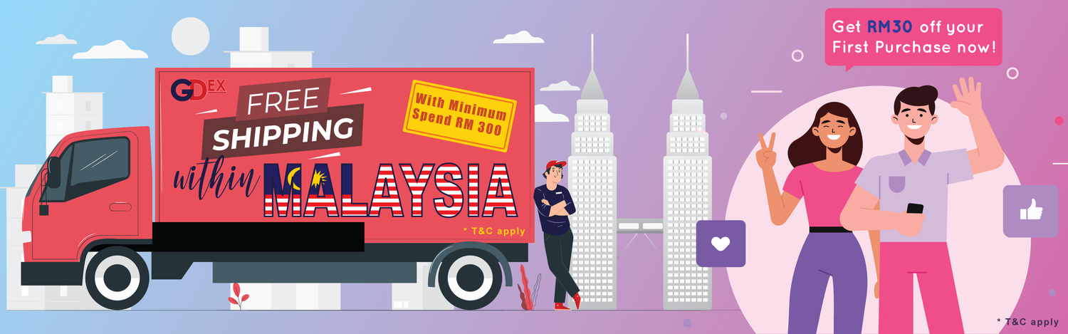 JSI Global - Free Shipping for Orders above RM300! New Members Get RM30 e-Voucher!