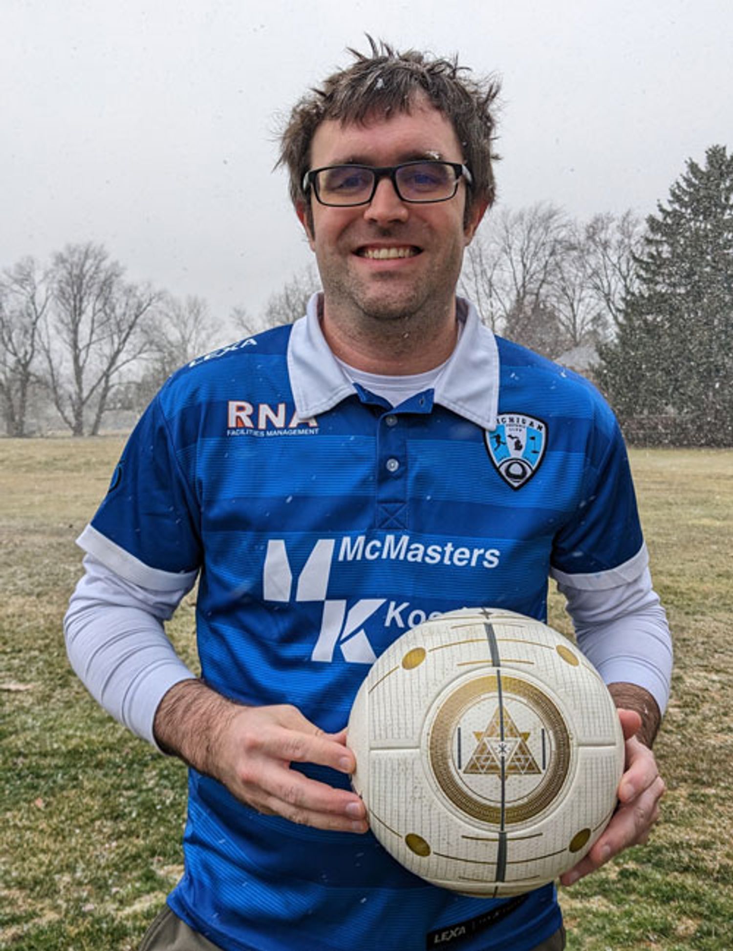 The FGB 'Built for Footgolf' - My brother and I founded the Michigan FootGolf Club and are close with the AFGL, and I've been talking up your balls since I tried one late last year. I will actually be playing with the U8 instead of my Jabulani, which feels crazy to say out loud. You guys rock, thank you for the excellent ball at a reasonable price :)