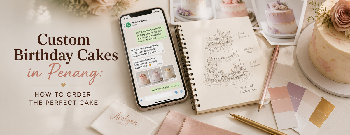 Custom Birthday Cakes in Penang: How to Order the Perfect Cake