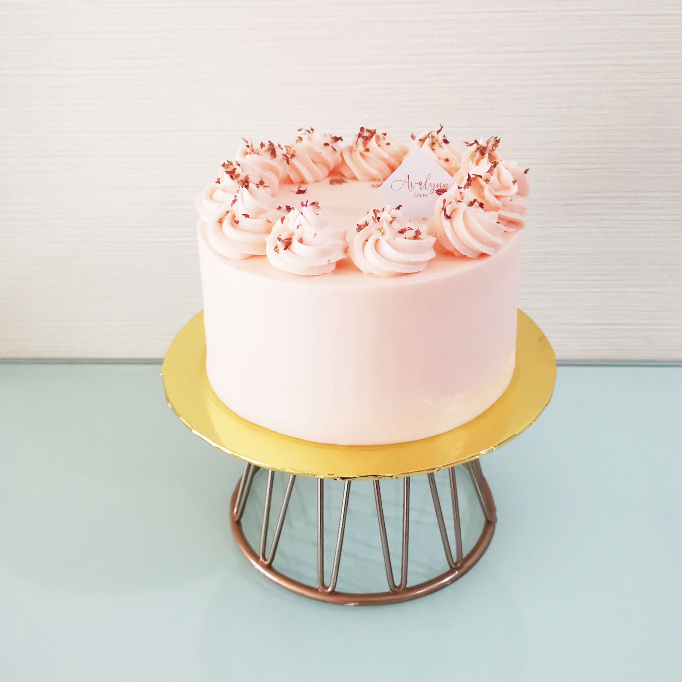 Rose Lychee Cake | Eat Cake Today | Online 6 Inch Cake Delivery KL/PJ
