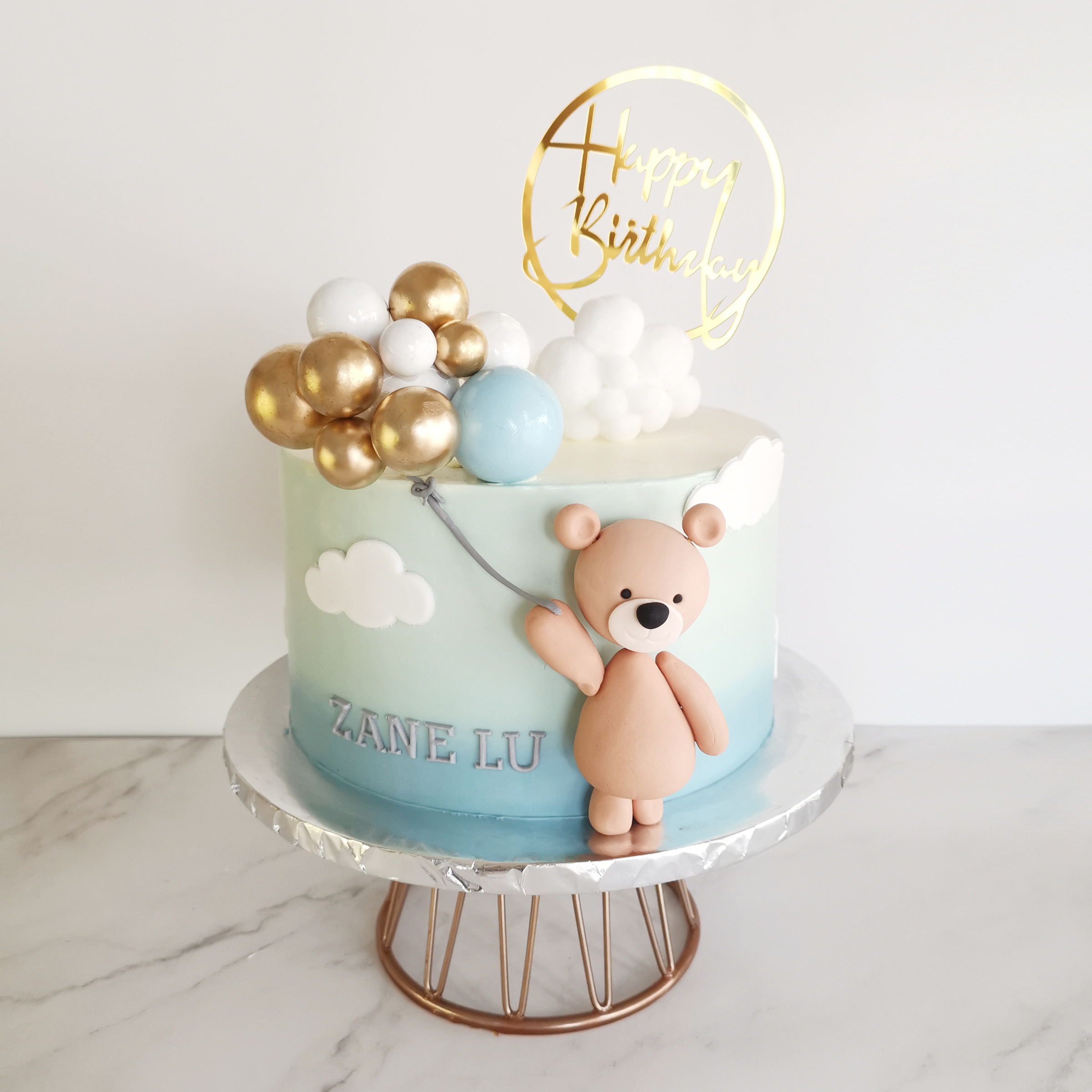 Bright Balloons Cake – Edda's Cake Designs