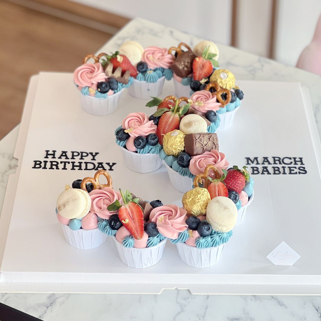 Number cupcakes 1