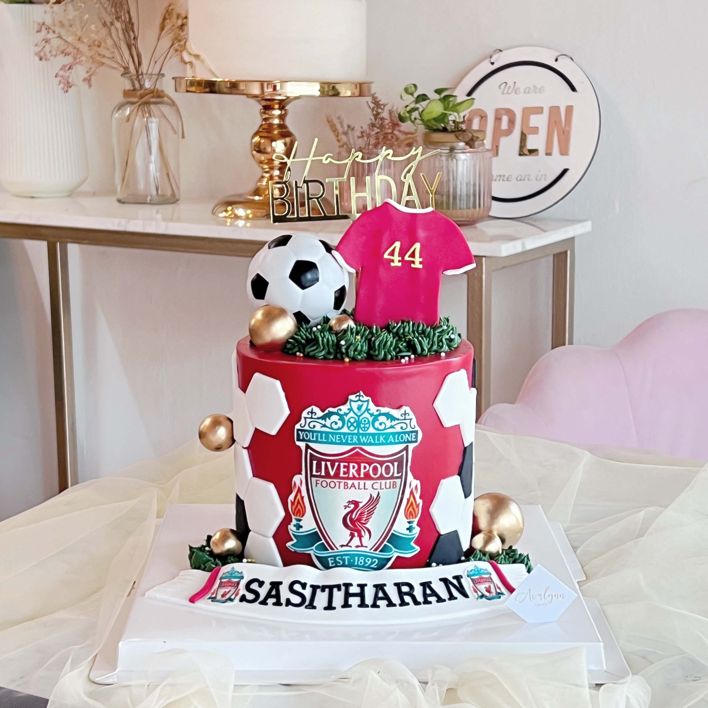 Liverpool Birthday Cake - Cake Zone