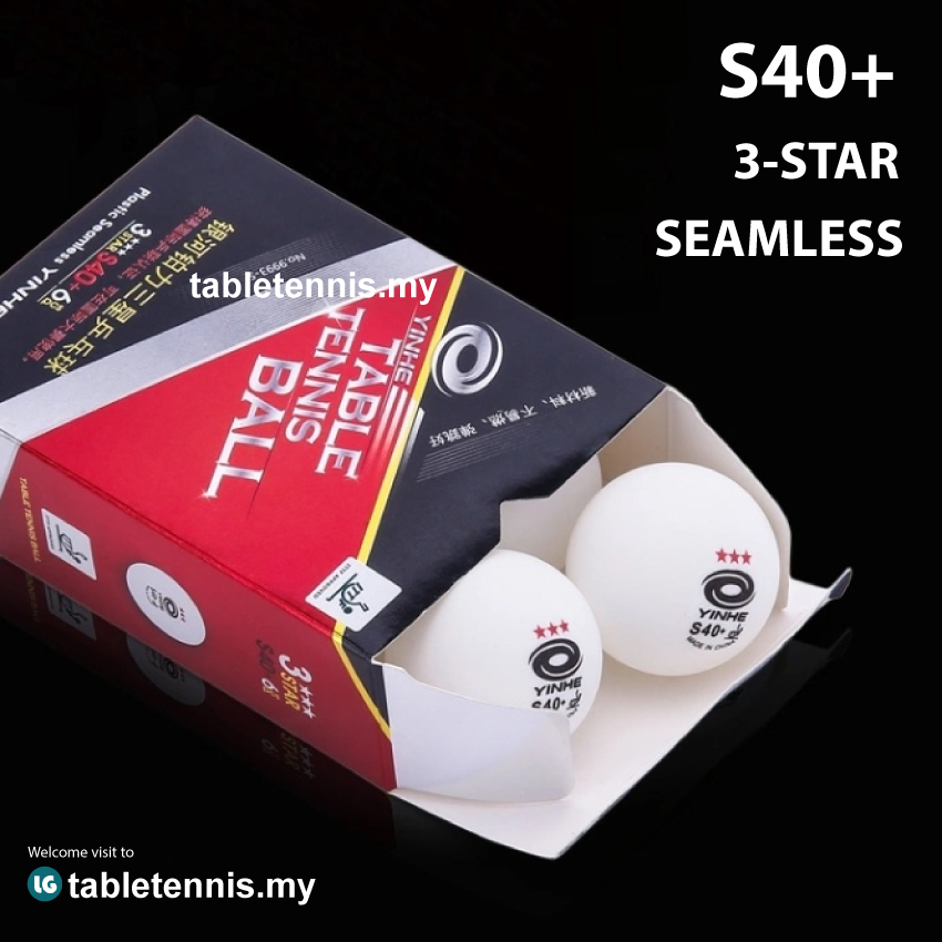 Palio 3 Star Table Tennis Balls S40 ABS ITTF Competition Approved Boxes of 10 