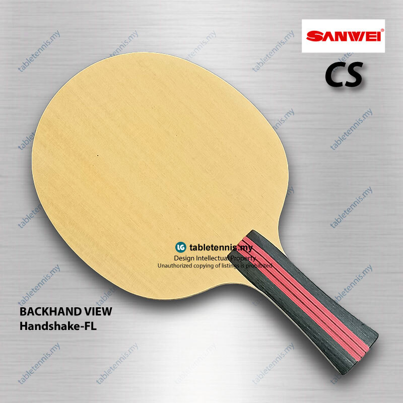 thumbnail image 2 of Professional Table Tennis Bat Blade Racket Set Long Short Handle Ping 2 of 12