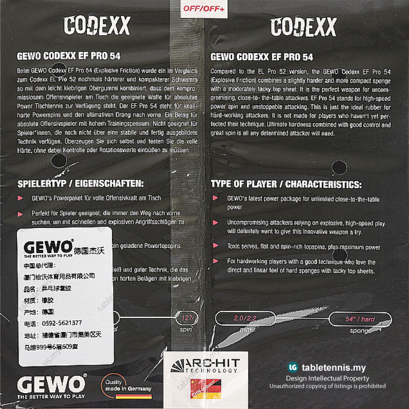 Gewo-Codexx--EF-Pro-54-P8