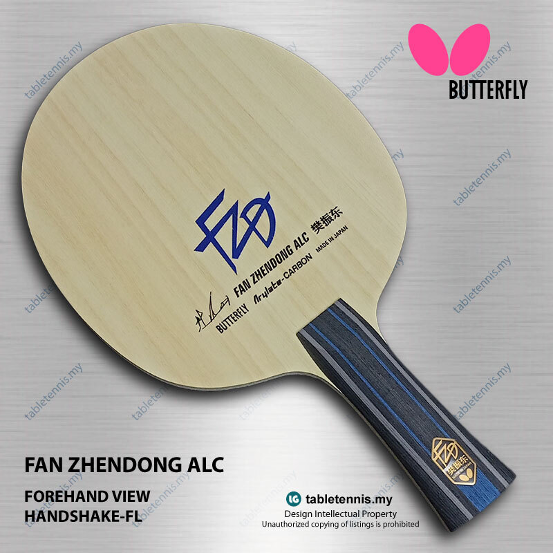 Butterfly Fan Zhendong ALC FZD Table Tennis Carbon Blade Bat Paddle Racket  Ping Pong Handshake-FL – LG Sports