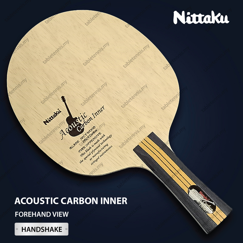Nittaku Magic Carbonio – Rivestimento In Gomma Per Tennistavolo, Controllo E Effetto Elevati Per Top Spin